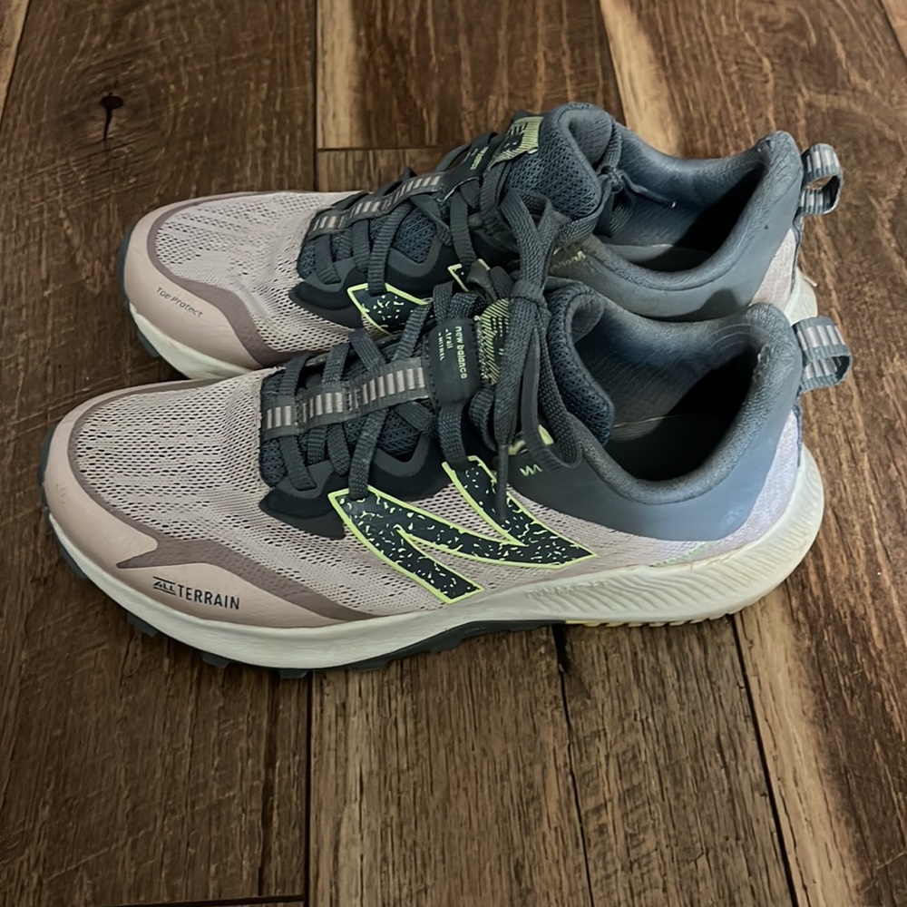 Gently used new balance trail runners, size 9.5